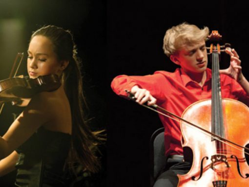 Colleen Venables, violin & Tate Zawadiuk, cello
