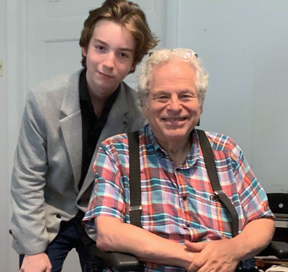 JacquesForestier with Itzhak Perlman