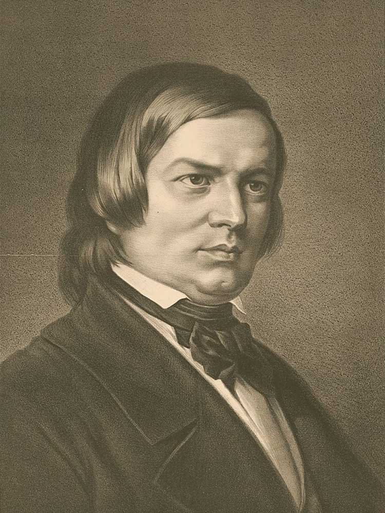 Wikidata image of Robert Schumann, Library of Congress.