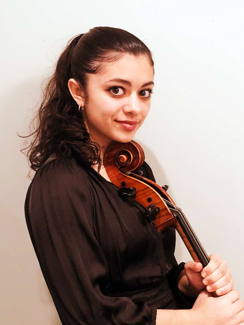Sofia Fakely, cello